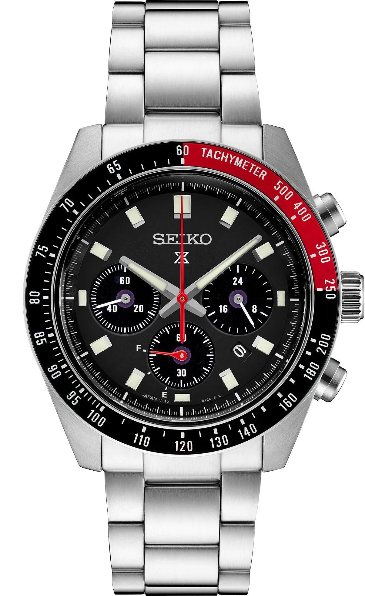 Seiko Prospex Speedtimer Solar Chronograph Mens Watch SSC915