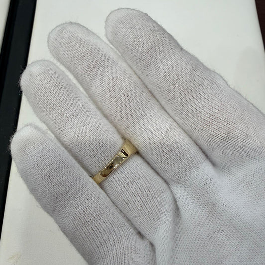 0.50ctw Diamond Wide Band Ring 10K Yellow Gold