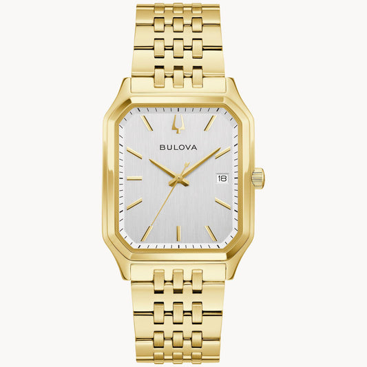 Bulova Tony Bennett We Are All Here Rectangle Mens Watch 97B236