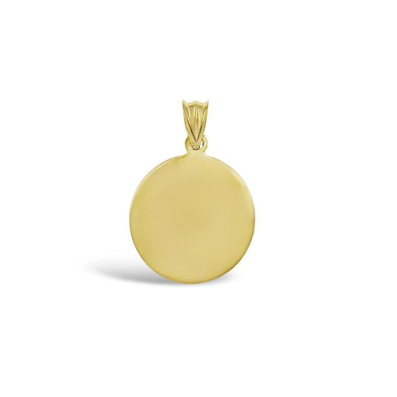Saint Anthony Charm 10k Yellow Gold Pendant