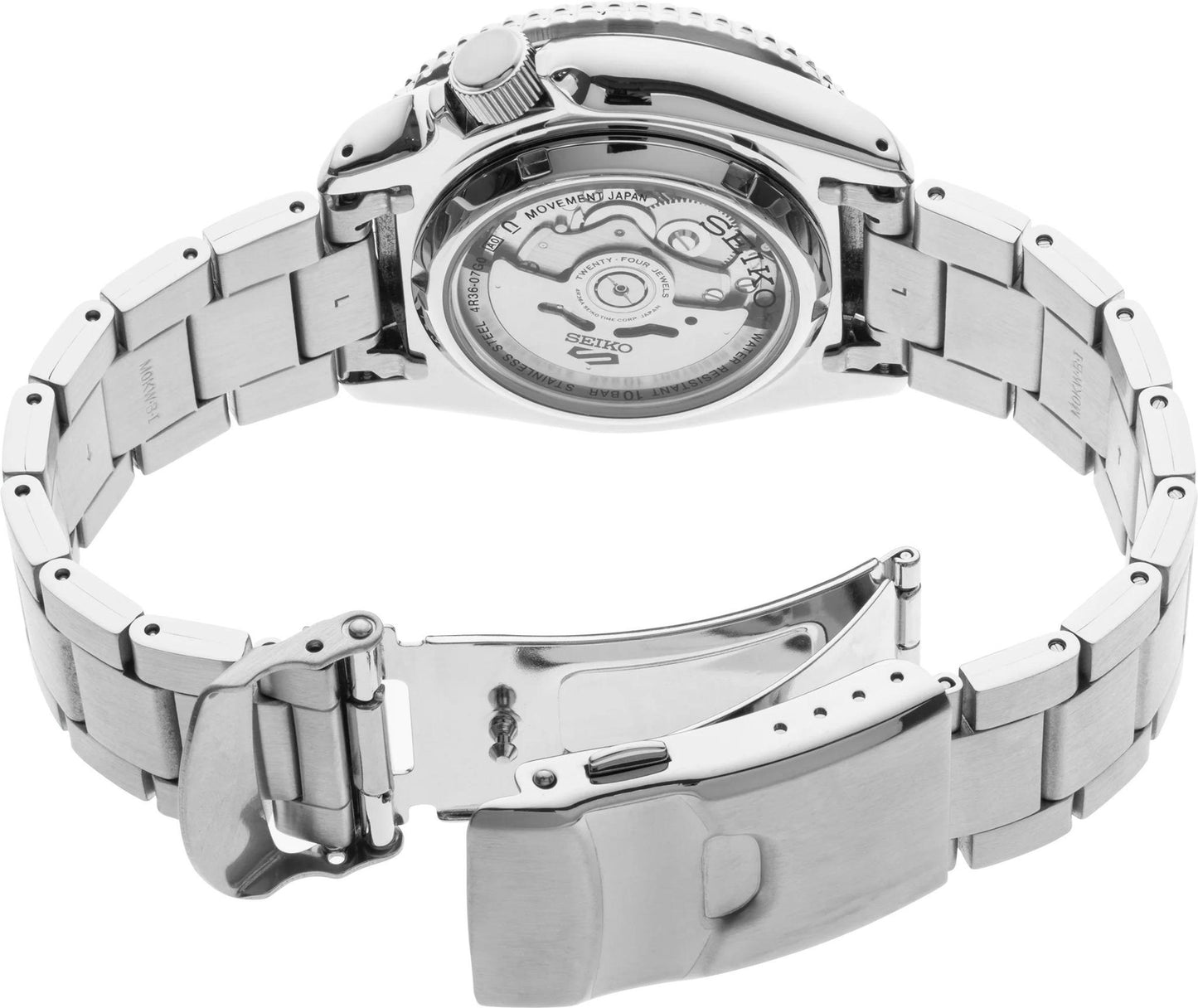 Seiko 5 Sports Automatic Blue Dial Mens Watch SRPD51