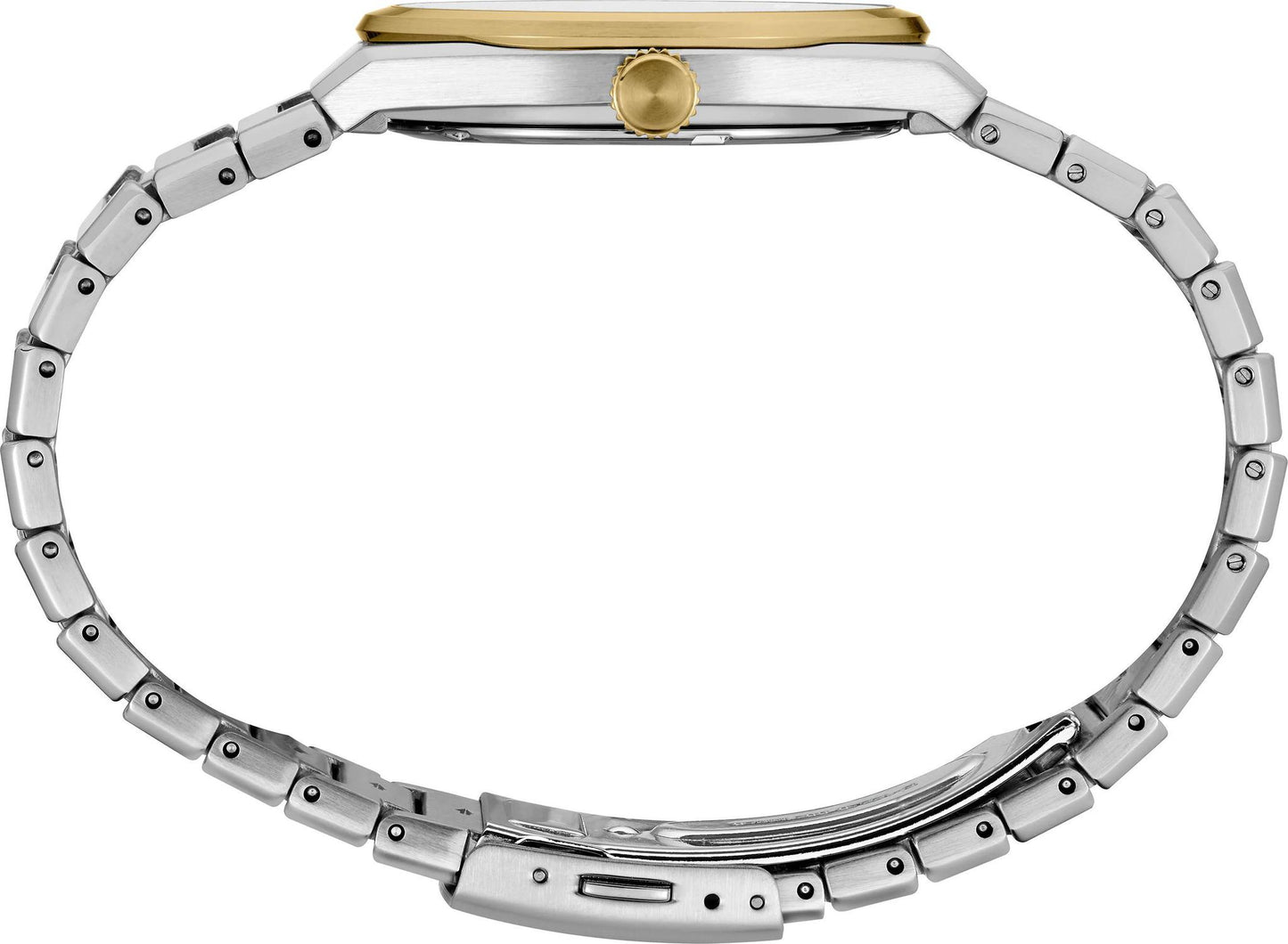 Seiko Essentials Quartz Two Tone Men Watch SUR558