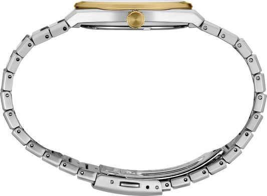 Seiko Essentials Quartz Two Tone Men Watch SUR558