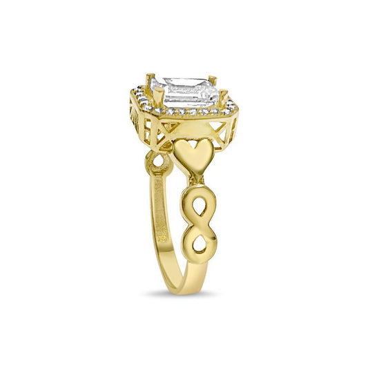 Engagement Ring 14k Yellow Gold