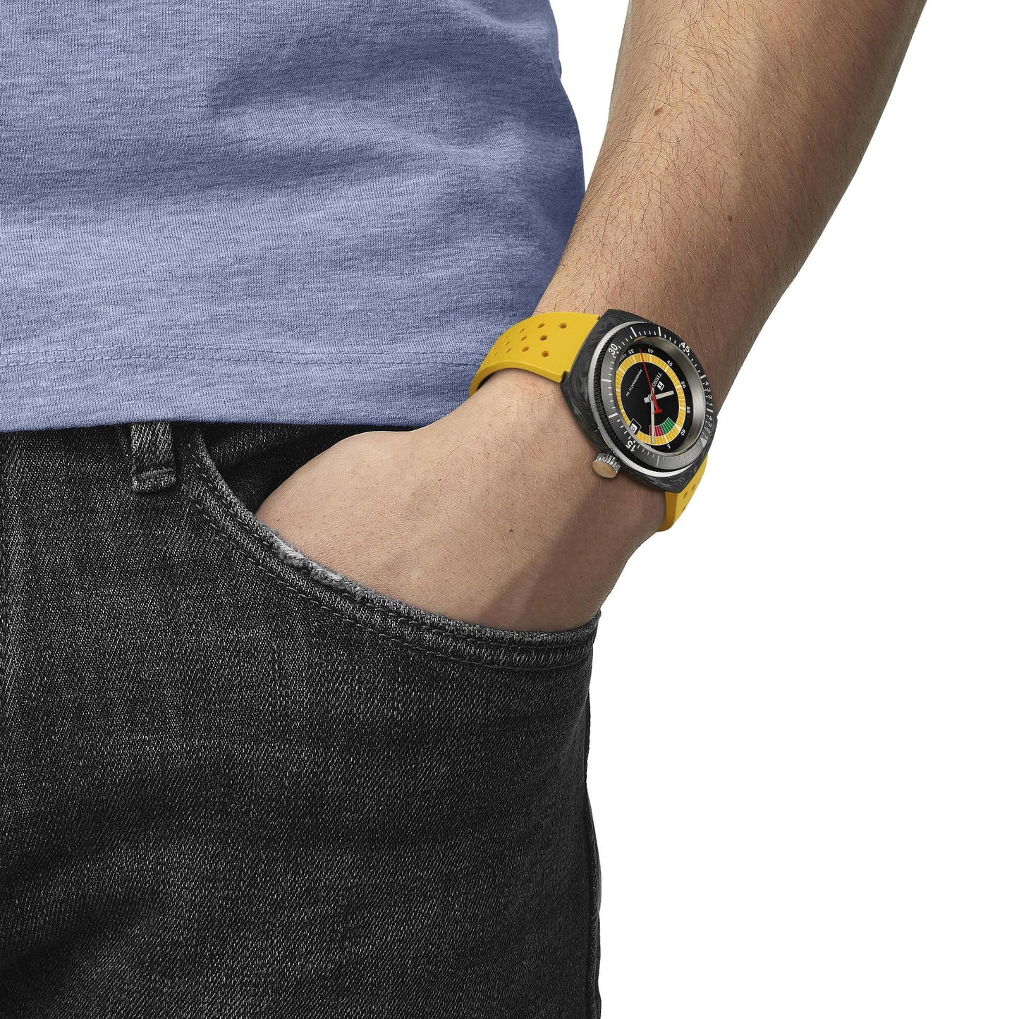 Tissot Sideral Sideral S Powermatic 80 Yellow Watch T1454079705700