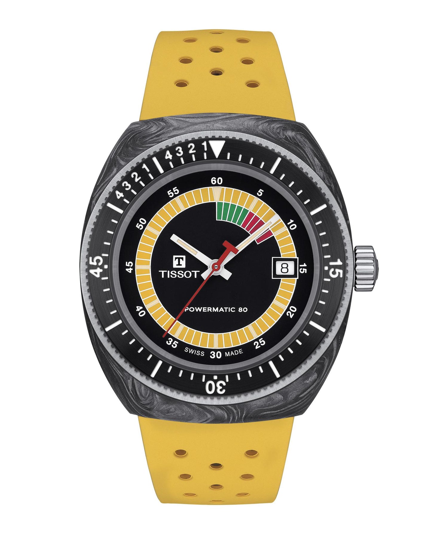 Tissot Sideral Sideral S Powermatic 80 Yellow Watch T1454079705700