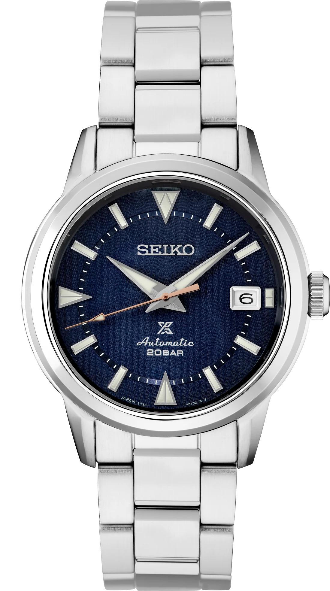 Seiko Prospex Automatic Alpinist Blue Dial Watch Men SPB249
