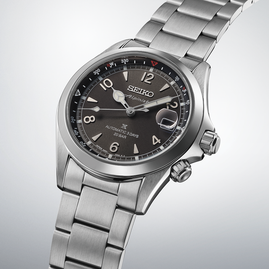 Seiko Prospex Land Alpinist Automatic Black Dial Men's Watch SPB505