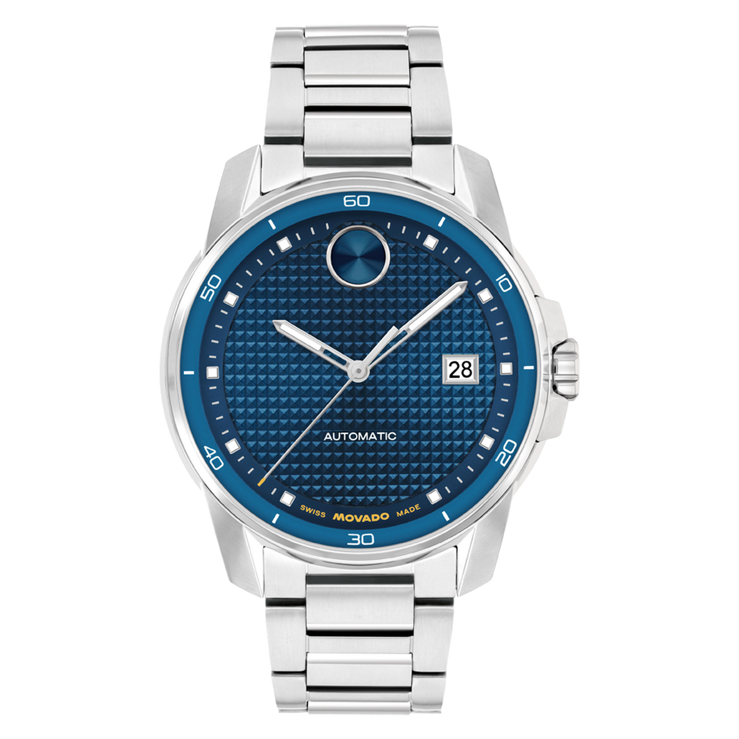Movado Bold Verso Automatic Blue Dial Watch 3600961