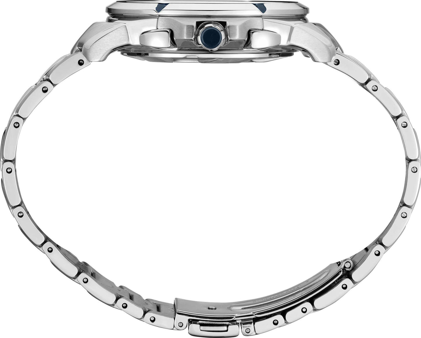 Seiko Coutura Chronograph Mens Blue Dial Watch SSB431