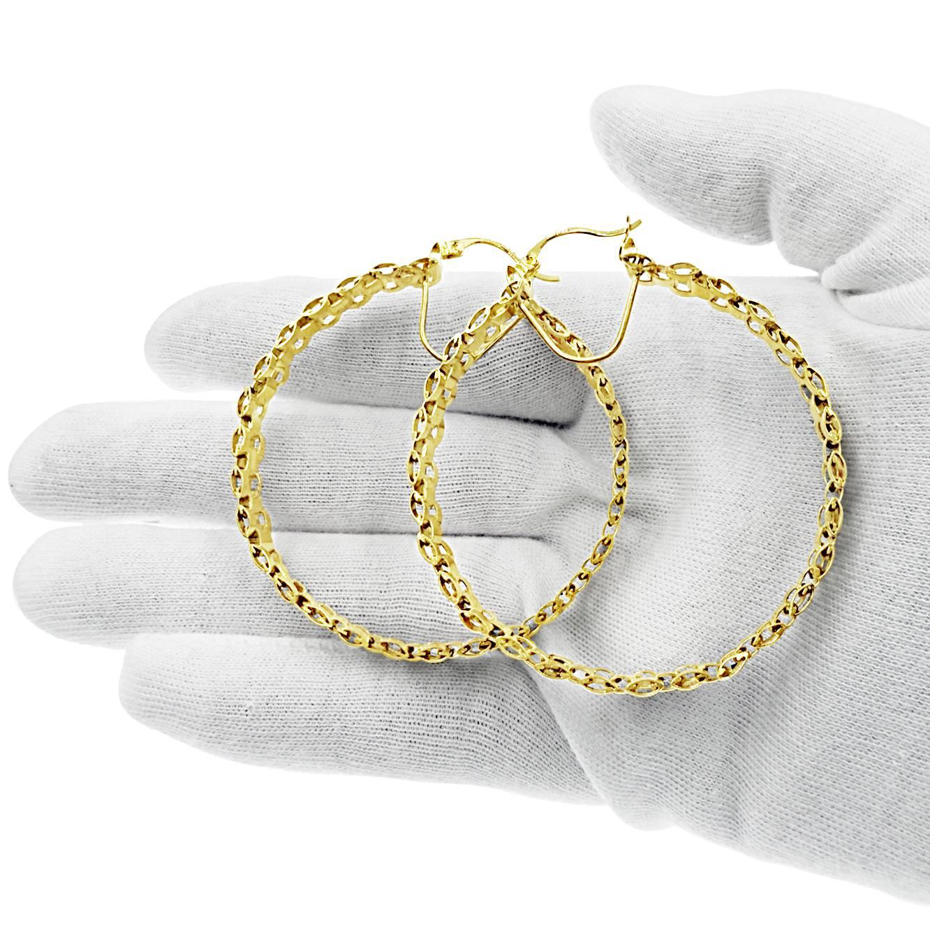 10K Yellow Gold Presidential Style 2 inch