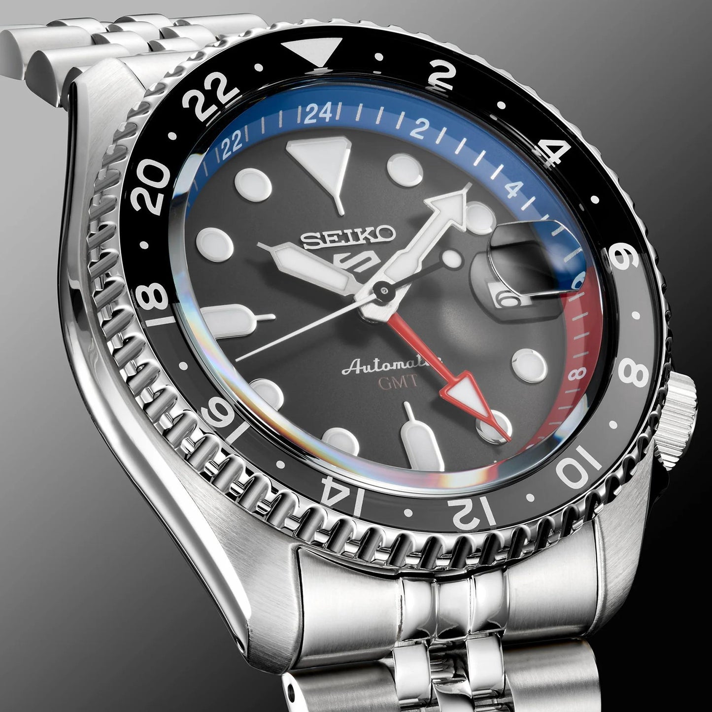 Seiko 5 Sports SKX GMT Automatic Mens Watch SSK019