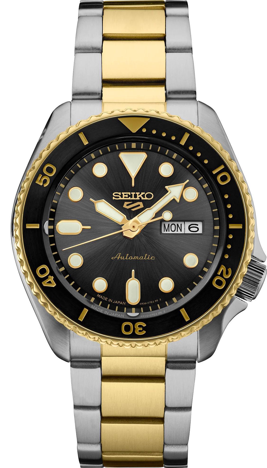 Seiko 5 Sports Two Tone Automatic Watch SRPK22