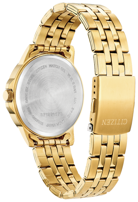 Citizen Quartz Gold Tone Mens Watch BF2013-56P