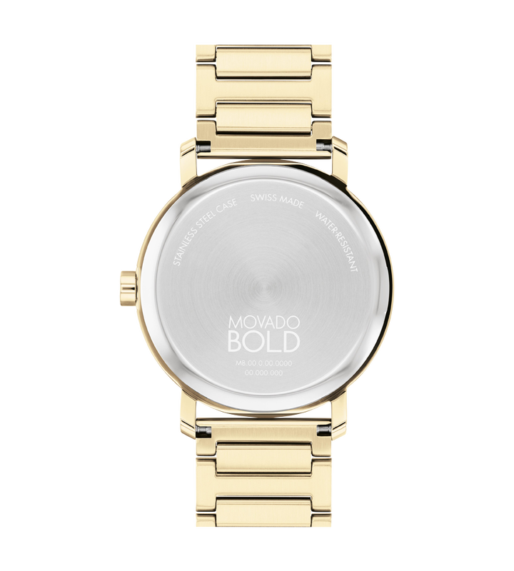 Movado BOLD Evolution 2.0 Gold Tone Watch 3601095
