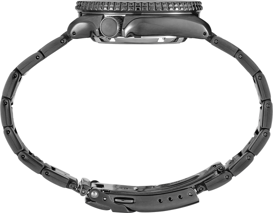 Seiko 5 Sports Black Dial Bracelet Automatic Mens Watch SRPD65