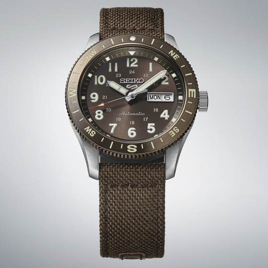 Seiko 5 Sports Field Series Automatic Brown Dial Watch HDB009