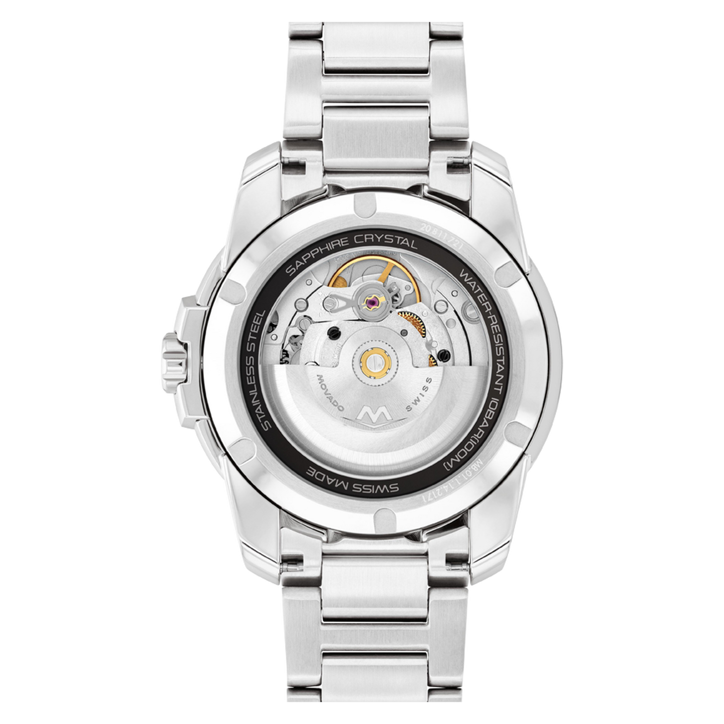 Movado Bold Verso Automatic Green Dial Watch 3600962