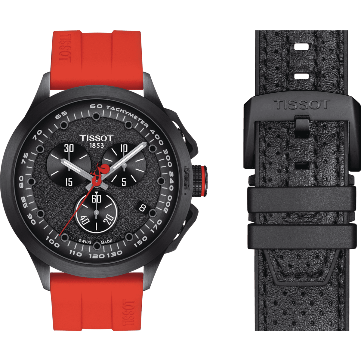 Tissot T-Race Cycling Quartz Red Vuelta Mens Watch T135.417.37.051.04