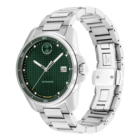 Movado Bold Verso Automatic Green Dial Watch 3600962