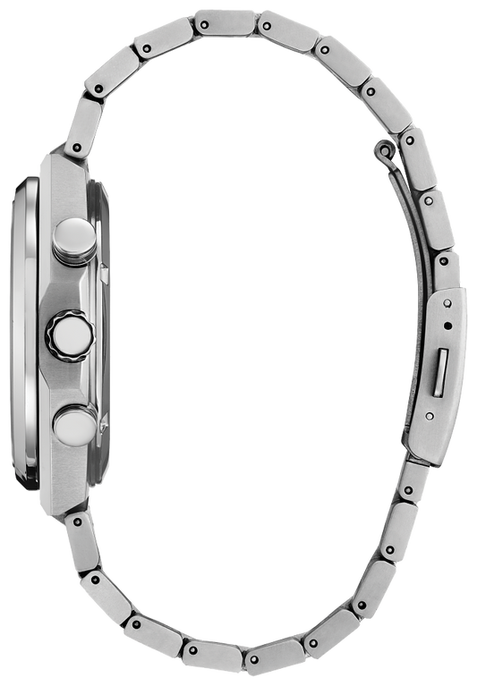 Citizen Eco-Drive Zenshin Chrono Blue Dial Super Titanium Watch CA4610-85M