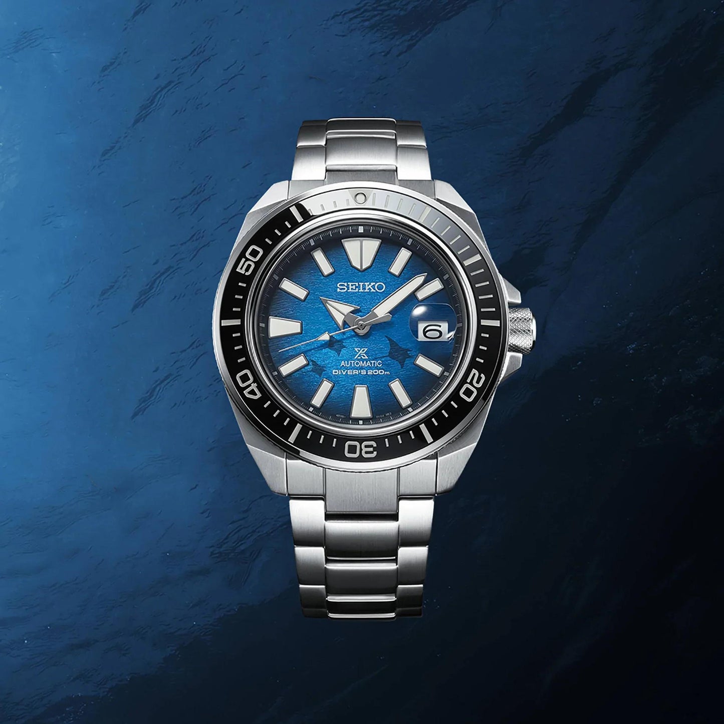 Seiko Prospex Automatic Divers Mens Special Edition Manta Ray Watch SRPE33