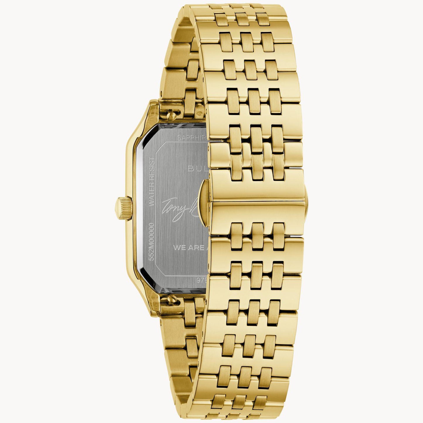Bulova Tony Bennett We Are All Here Rectangle Mens Watch 97B236
