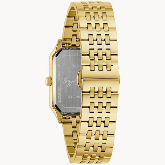 Bulova Tony Bennett We Are All Here Rectangle Mens Watch 97B236