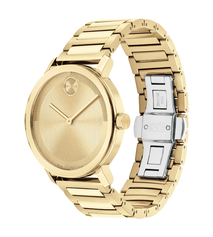 Movado BOLD Evolution 2.0 Gold Tone Watch 3601095