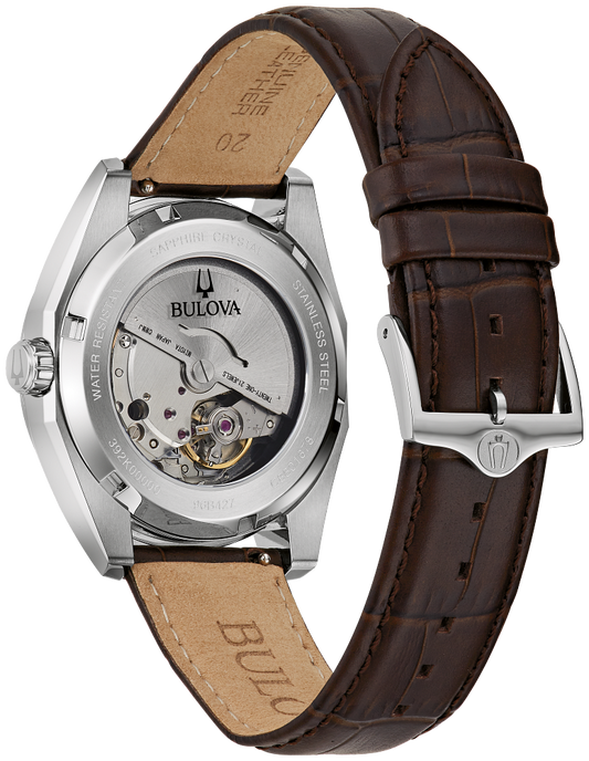 Bulova Surveyor Automatic Green Dial Watch 96B427