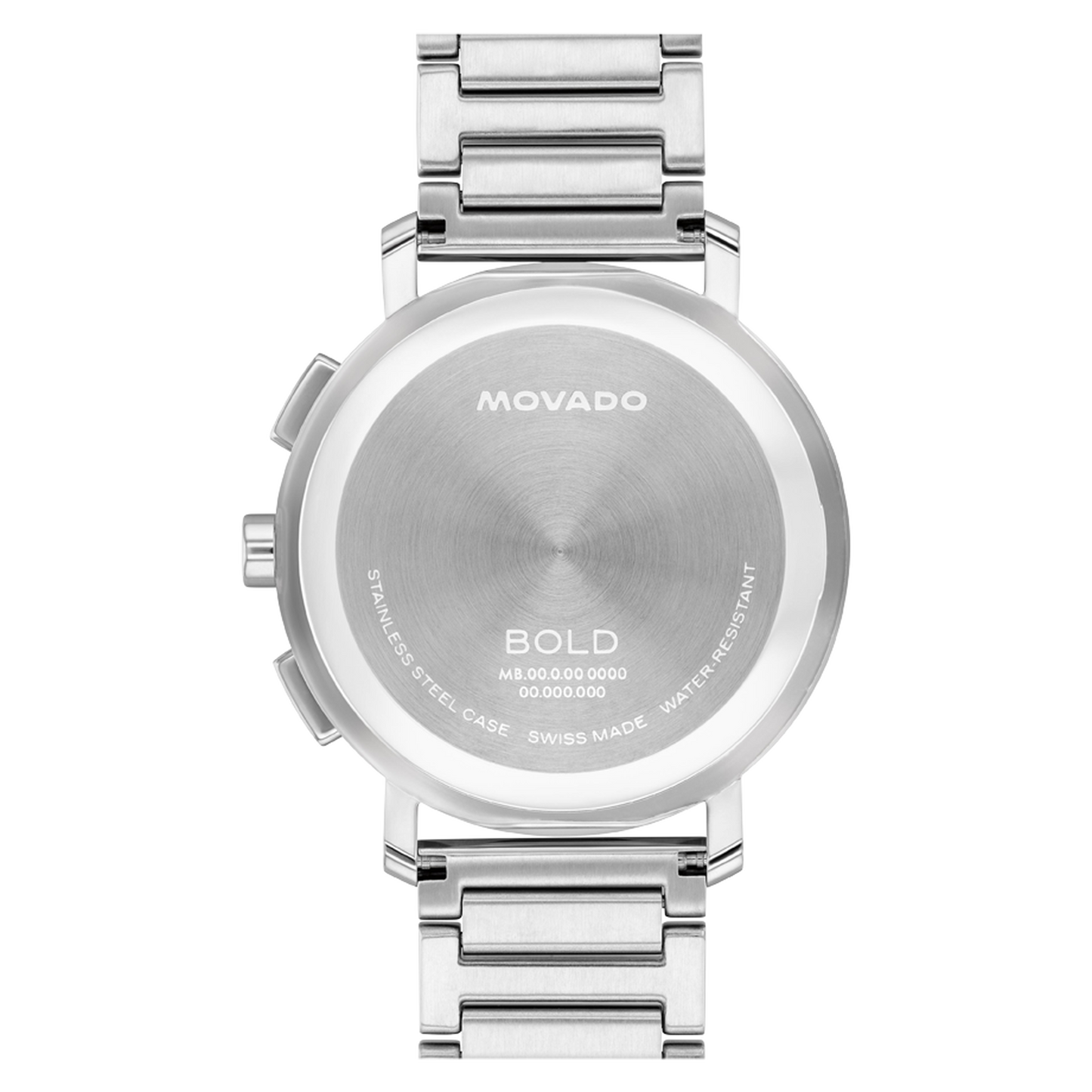 Movado Bold Evolution Quartz Chronograph Blue Dial Mens Watch 3601299