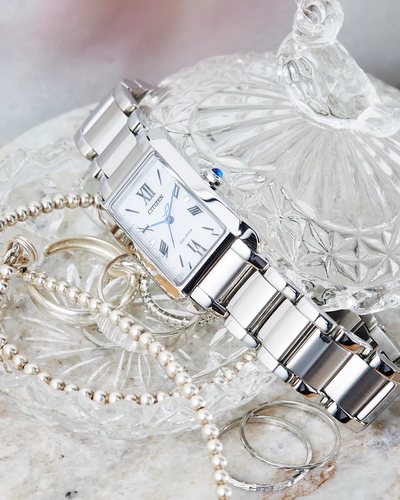 Citizen L Bianca Eco-Drive White Dial Womens Watch EW5620-55A