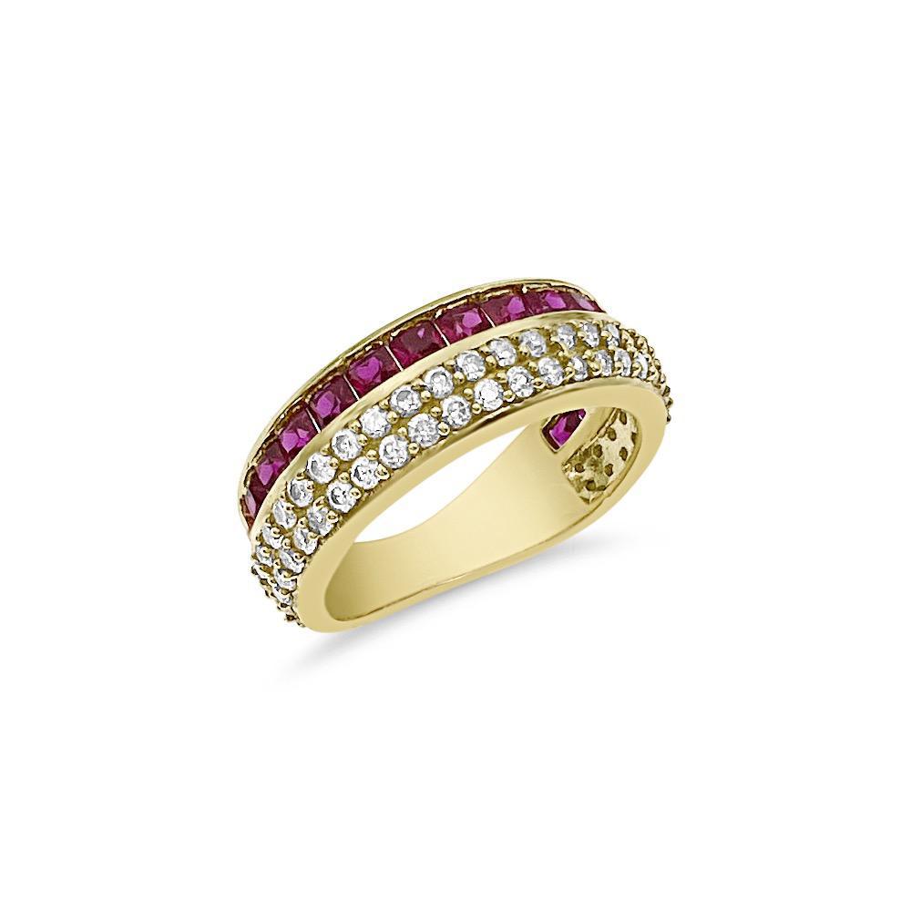 10k Yellow Gold Men's Band Ring