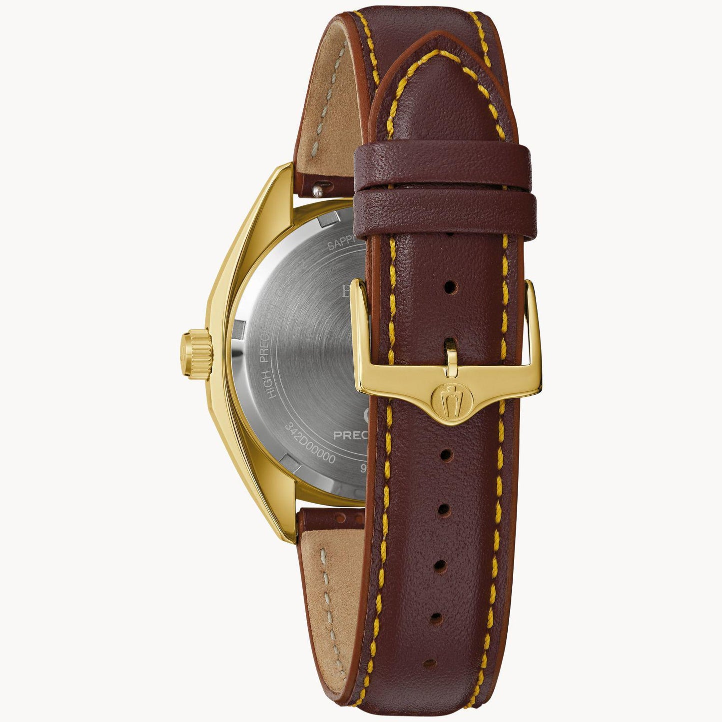 Bulova Jet Star Gold Tone Dial Men's Watch 97B214