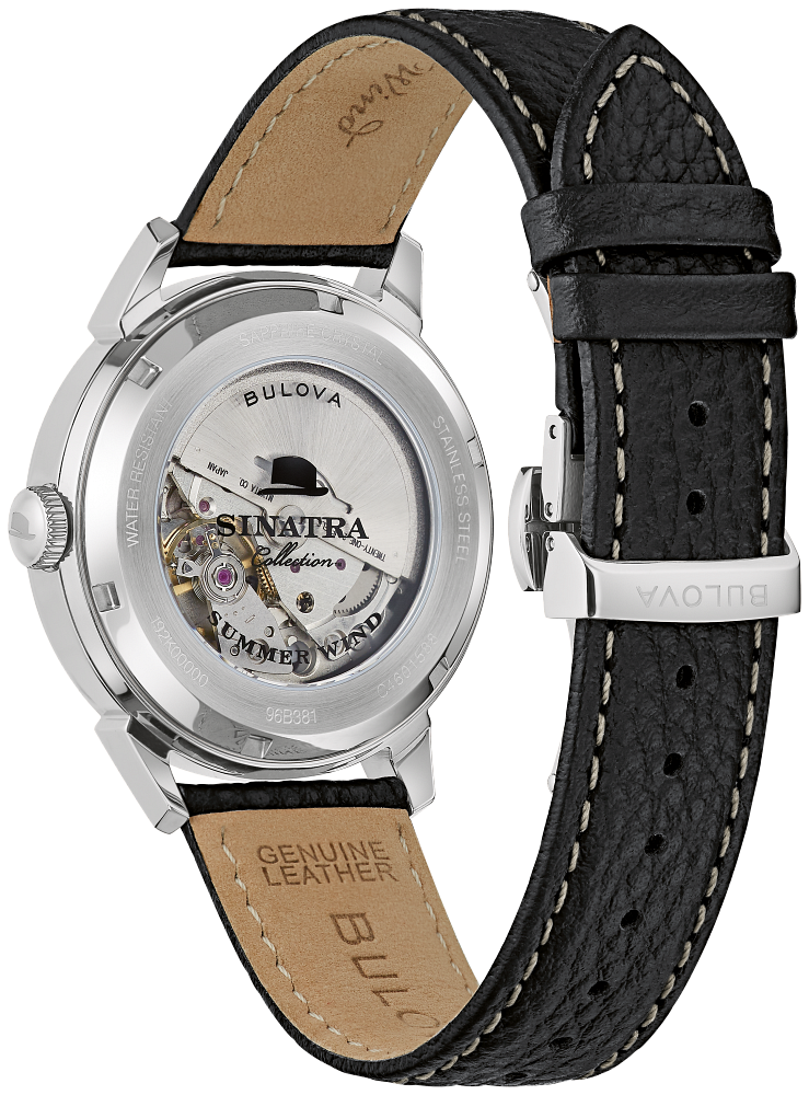 Bulova Frank Sinatra Summer Wind Mens Automatic Watch 96B381