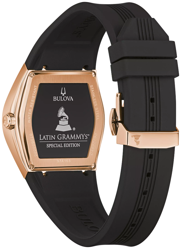 Bulova Latin Grammy Gemini Tonneau Design Mens Womens Watch 97A163