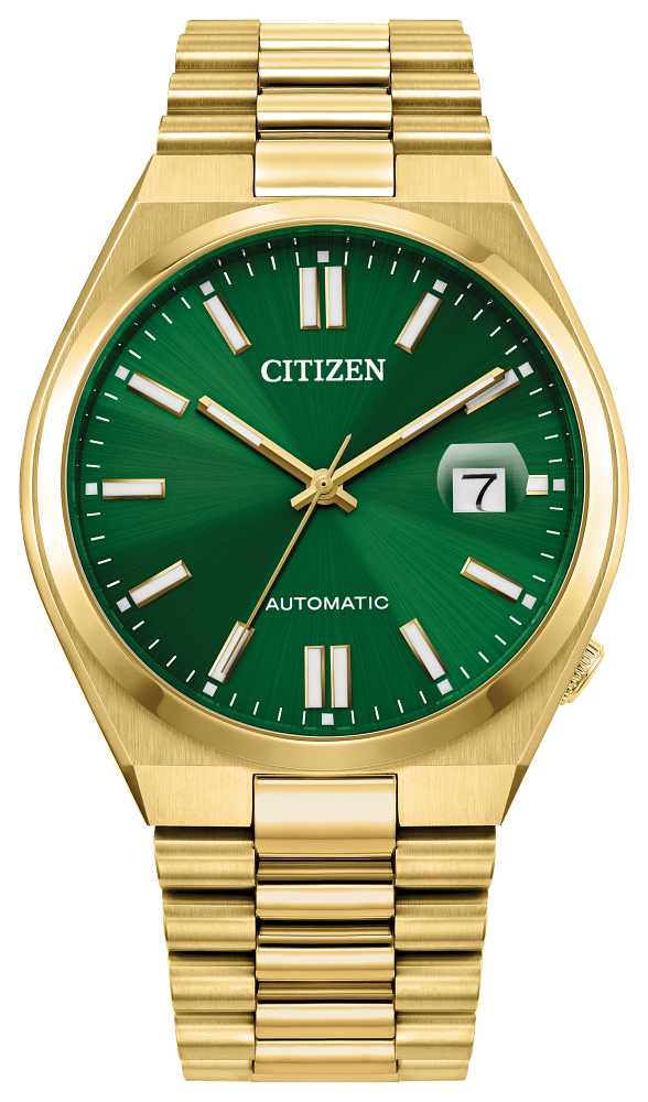Citizen Tsuyosa Automatic Green Dial Mens Watch NJ0152-51X
