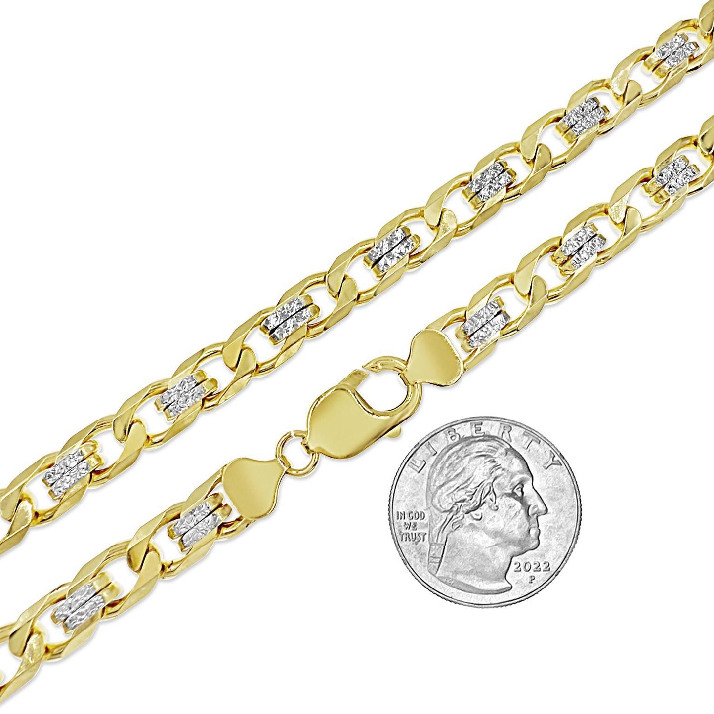 10k Y Gold Necklace 100710