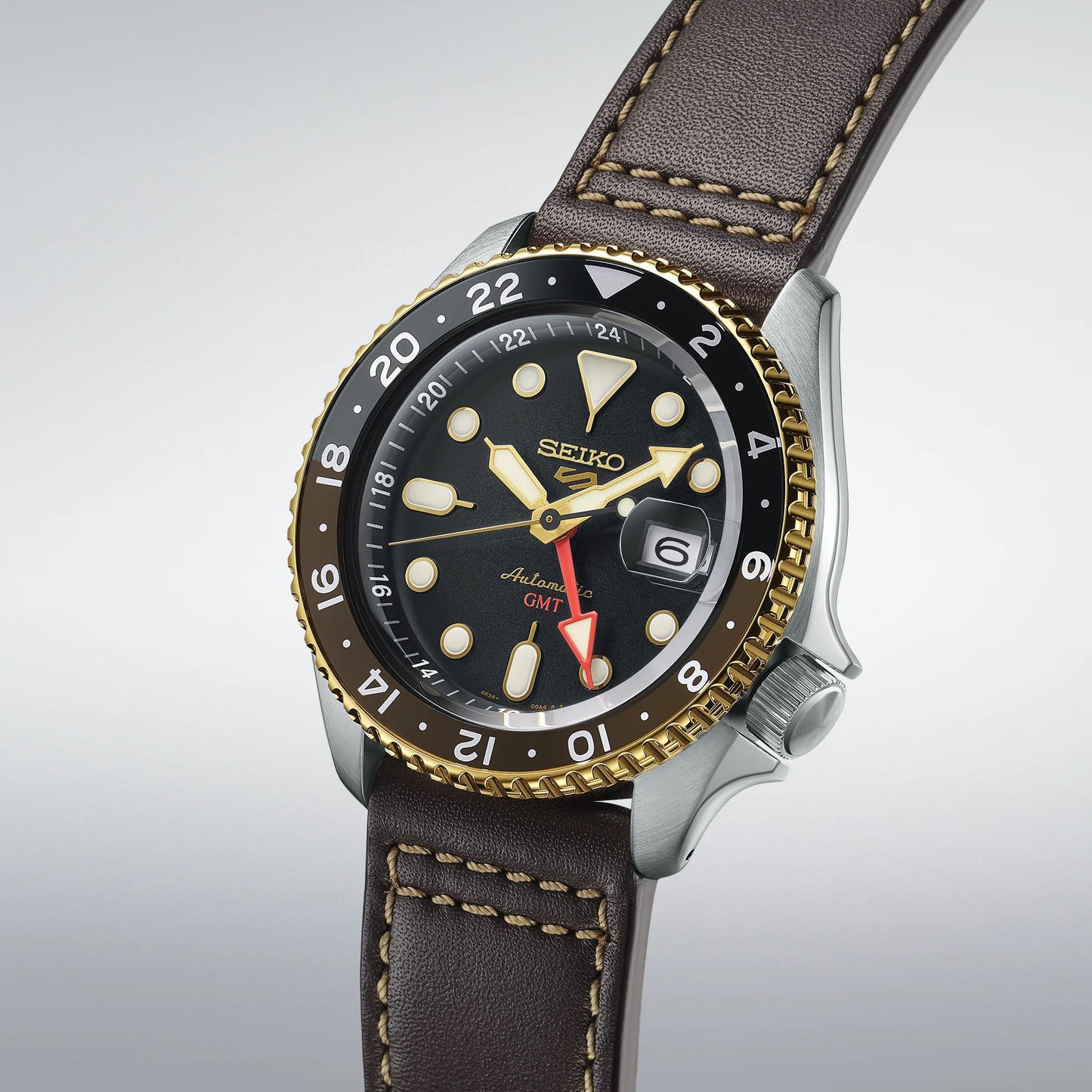 Seiko 5 Sports SKX Automatic GMT Series Mens Watch SSK036
