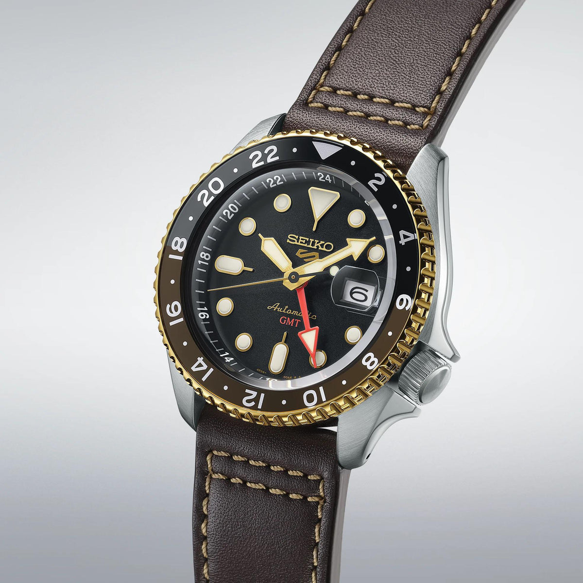 Seiko 5 Sports SKX Automatic GMT Series Mens Watch SSK036