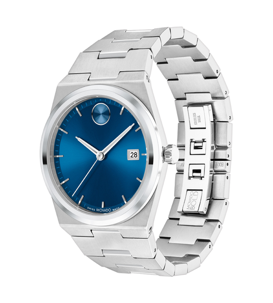 Movado BOLD Quest Blue Dial Watch 3601221