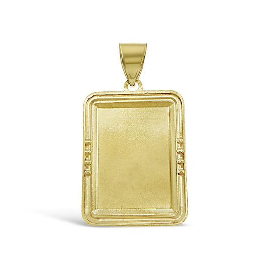 10K Gold Our Lady of Guadalupe Virgin Mary Pendant