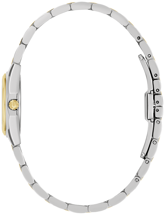 Bulova Surveyor Two Tone Green Dial Womens Watch 98L329