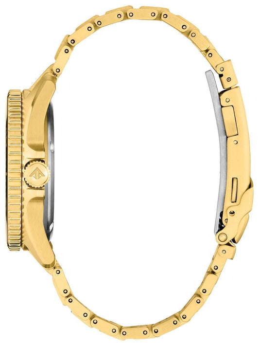 Citizen Promaster Dive Eco-Drive Gold Tone Green Dial Men's Watch BN0262-59W
