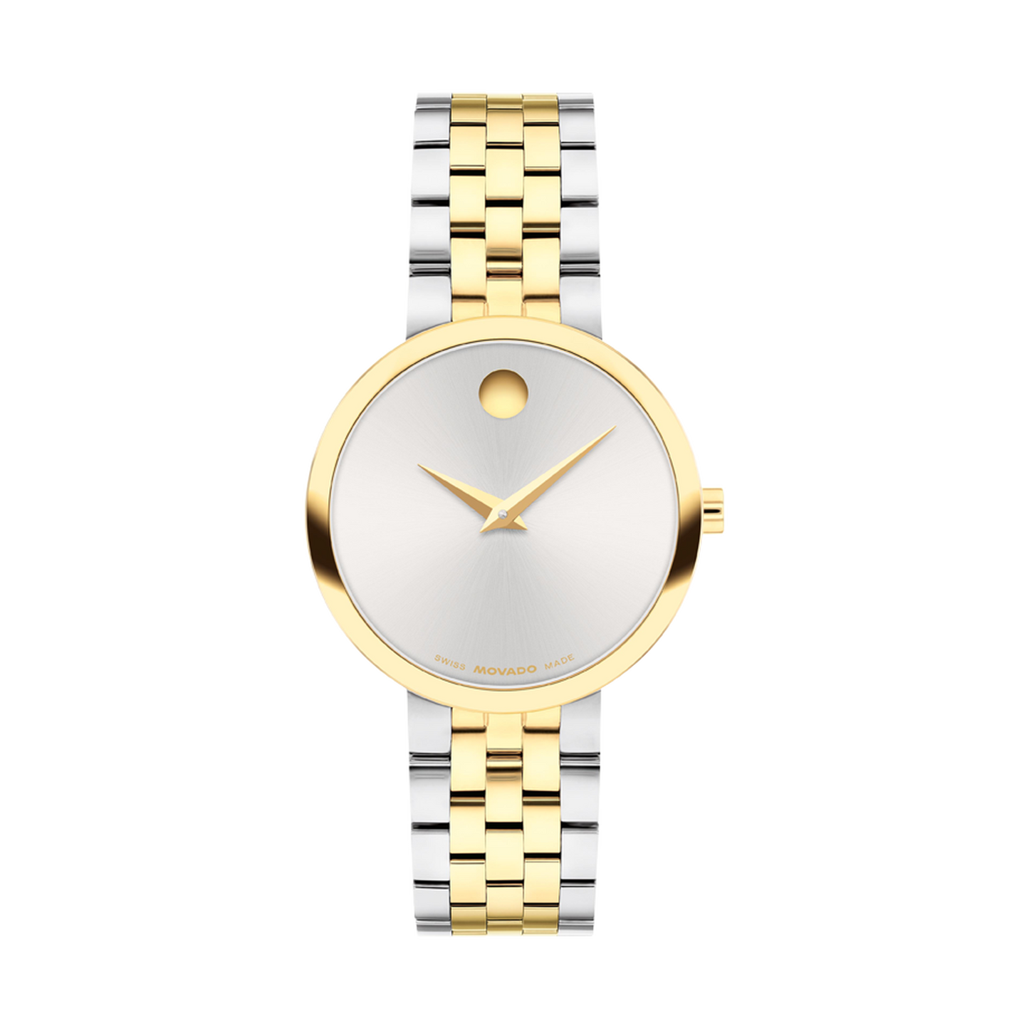 Movado Museum Classic Silver White Dial Watch 0608007