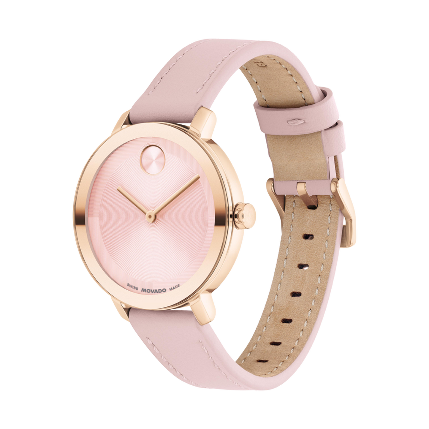 Movado Bold Evolution 2.0 Pink Dial Watch 3601261