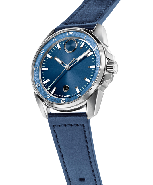 Movado Bold Verso S Blue Watch 3601389