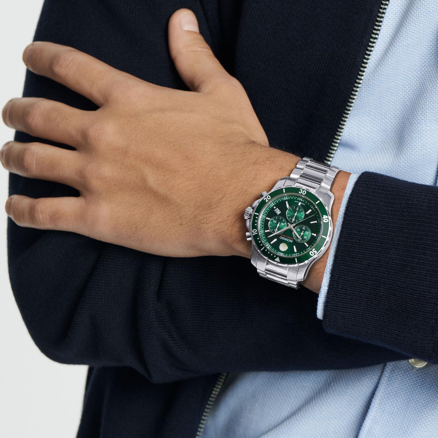 Movado Series 800 Green Dial Men Watch 2600179