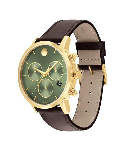 Movado MUSEUM Classic Chrono Watch 0607890