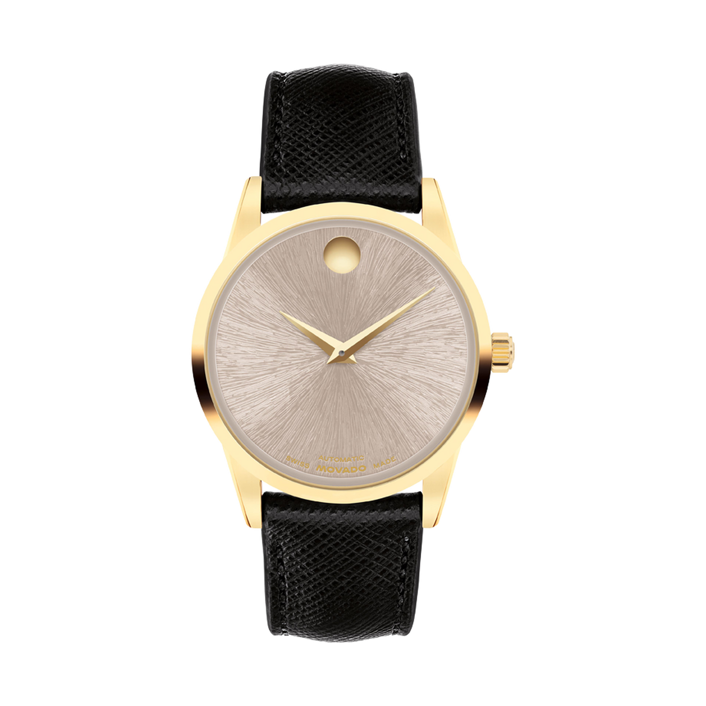 Movado Museum Classic Automatic Warm Grey Dial Watch 0608006